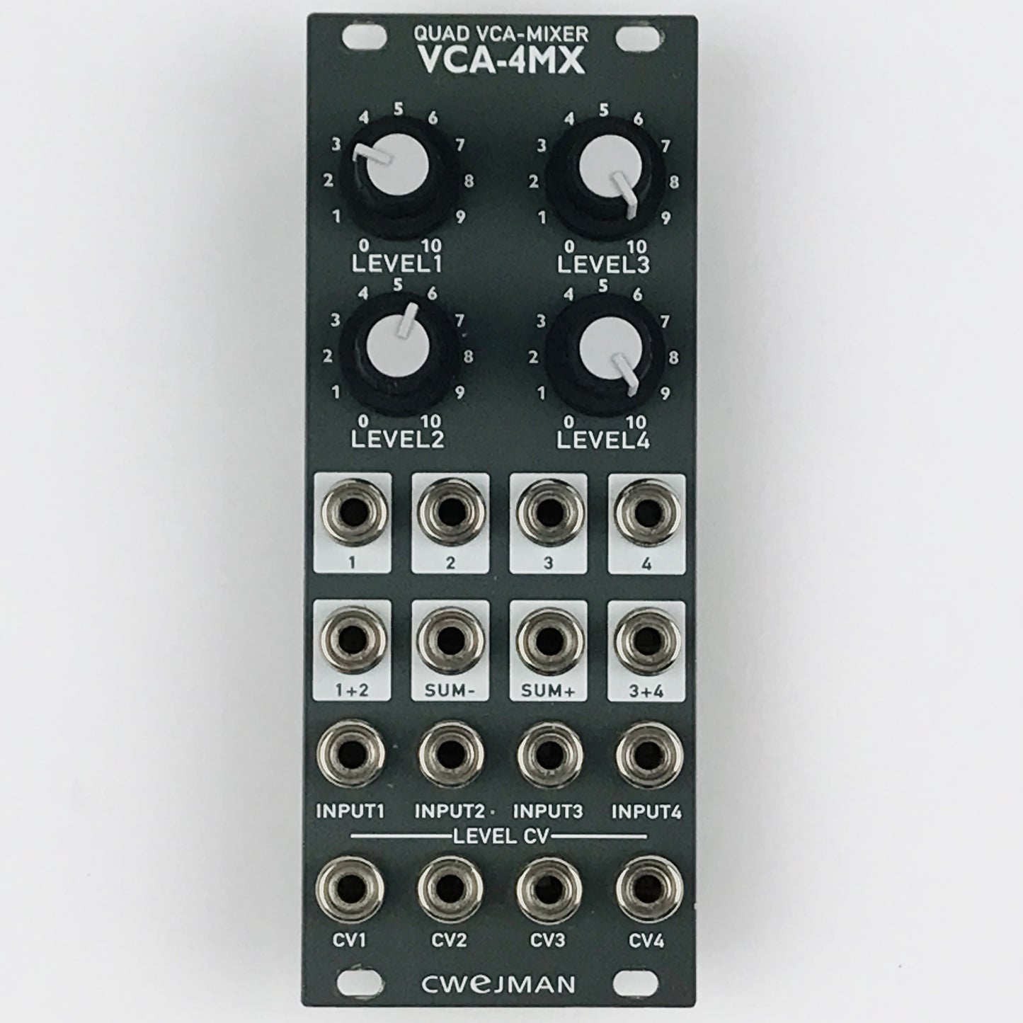 Cwejman VCA-4MX Quad VCA Mixer