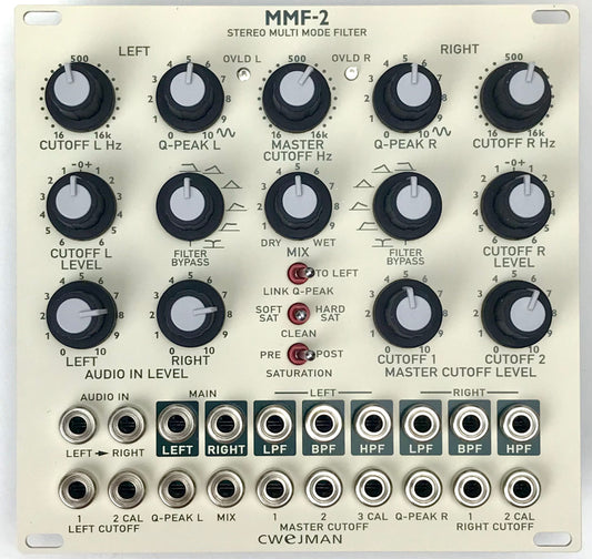 Cwejman MMF-2 Multimode Filter, white