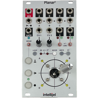 Intellijel Planar² Joystick Vector Mixer + Quad Panner, Mint