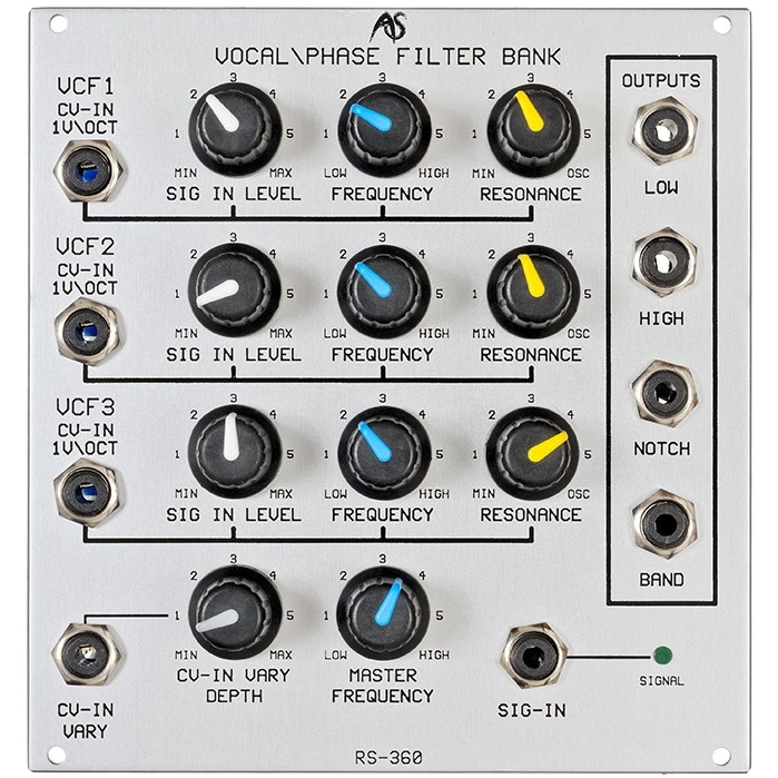 Analogue Systems RS-360 Vocal\Phase Filter Bank