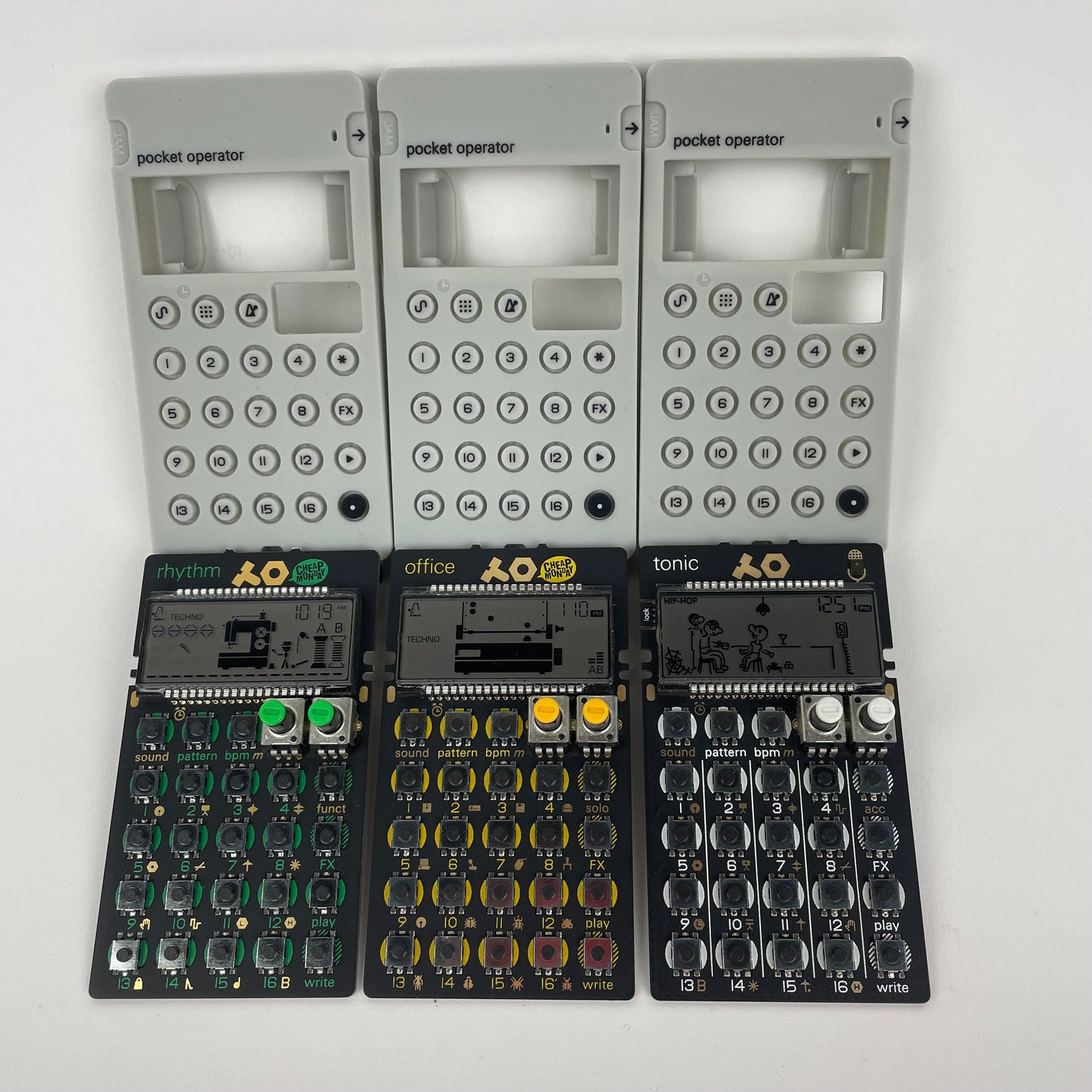 Teenage Engineering Pocket Operator bundle, mint condition!