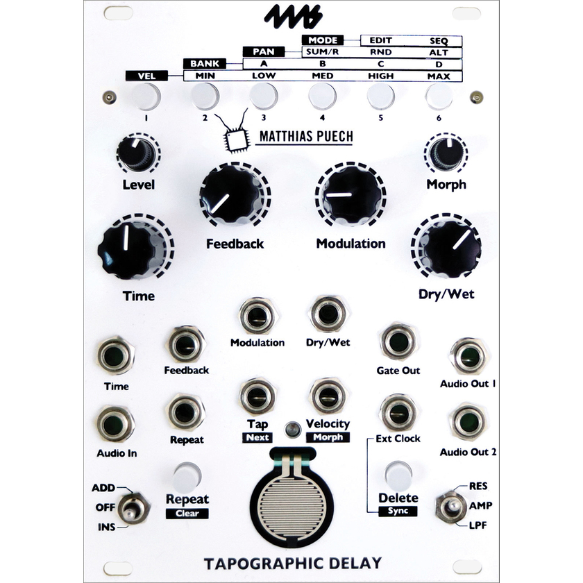 4ms Tapographic Delay (TAPO)