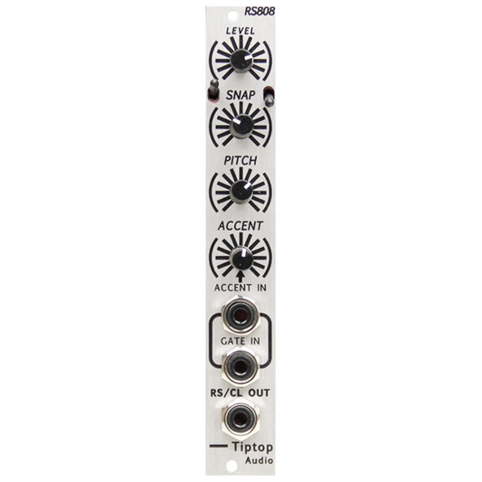 Tiptop Audio RS808 Rimshot Clavs, silver, N.O.S.