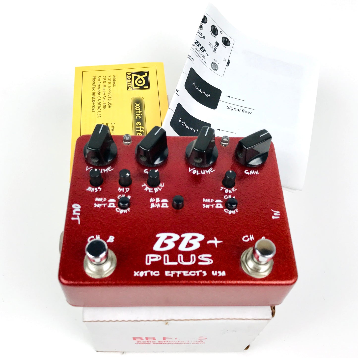 Xotic BB+ Plus preamp, brand new, old stock (NOS)