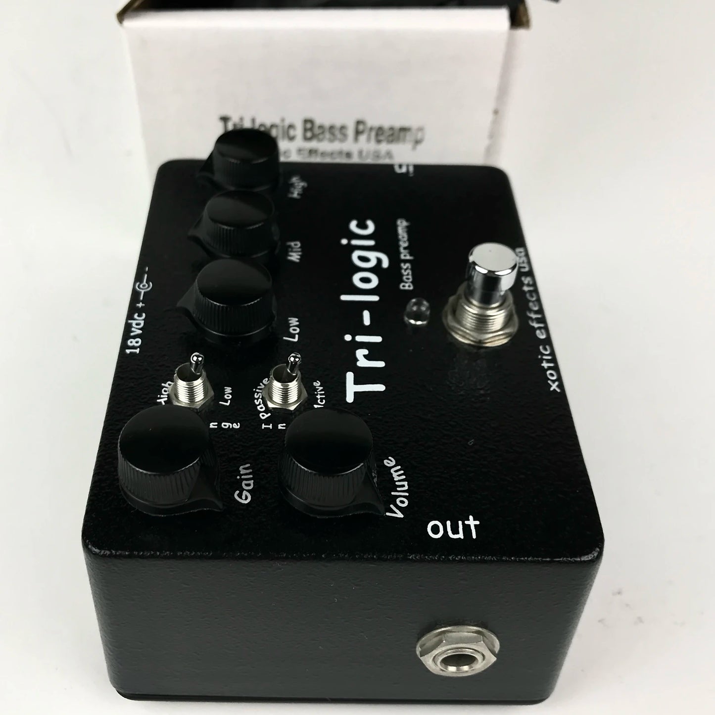 Xotic Tri-Logic Bass Preamp, mint condition