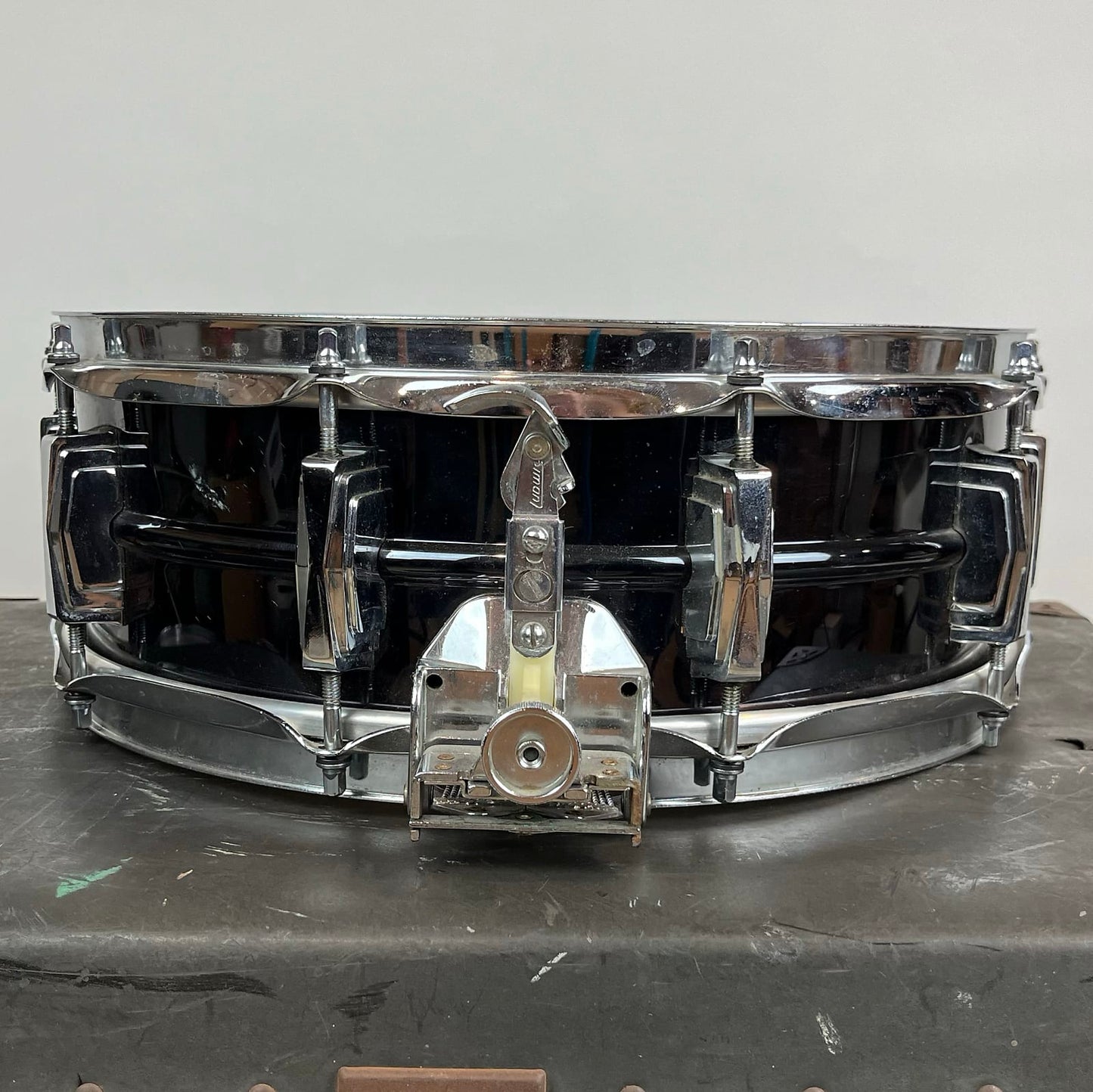 Late 70's Ludwig Black Beauty Super-Sensitive 5x14" 10-Lug Brass Snare Drum