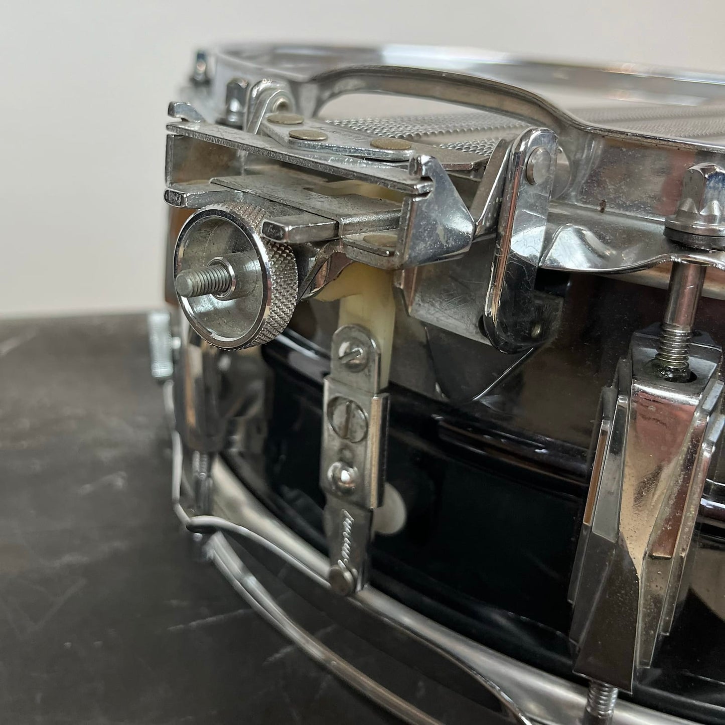 Late 70's Ludwig Black Beauty Super-Sensitive 5x14" 10-Lug Brass Snare Drum