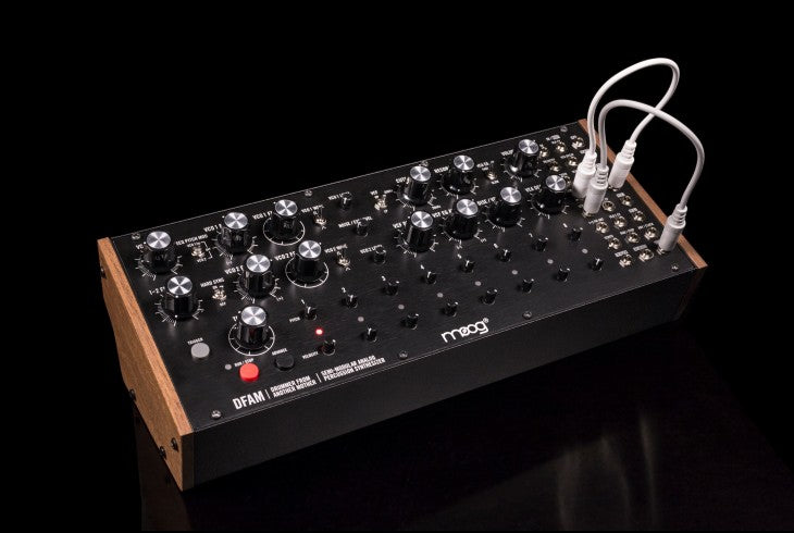 Moog DFAM Patched Angled