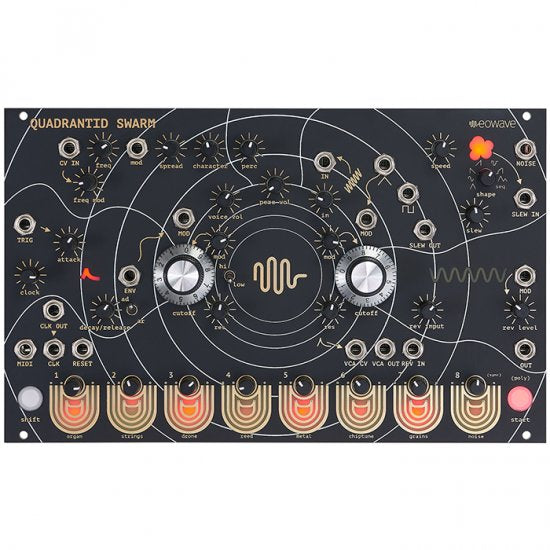 Eowave Quadrantid Swarm Eurorack Module