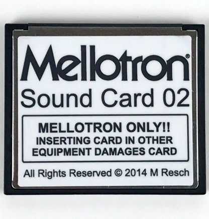 Mellotron Digital Mellotron Sound Cards