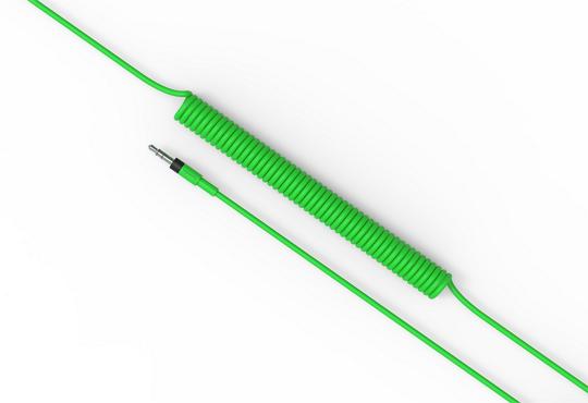 Teenage Engineering Curly Audio Cable Green